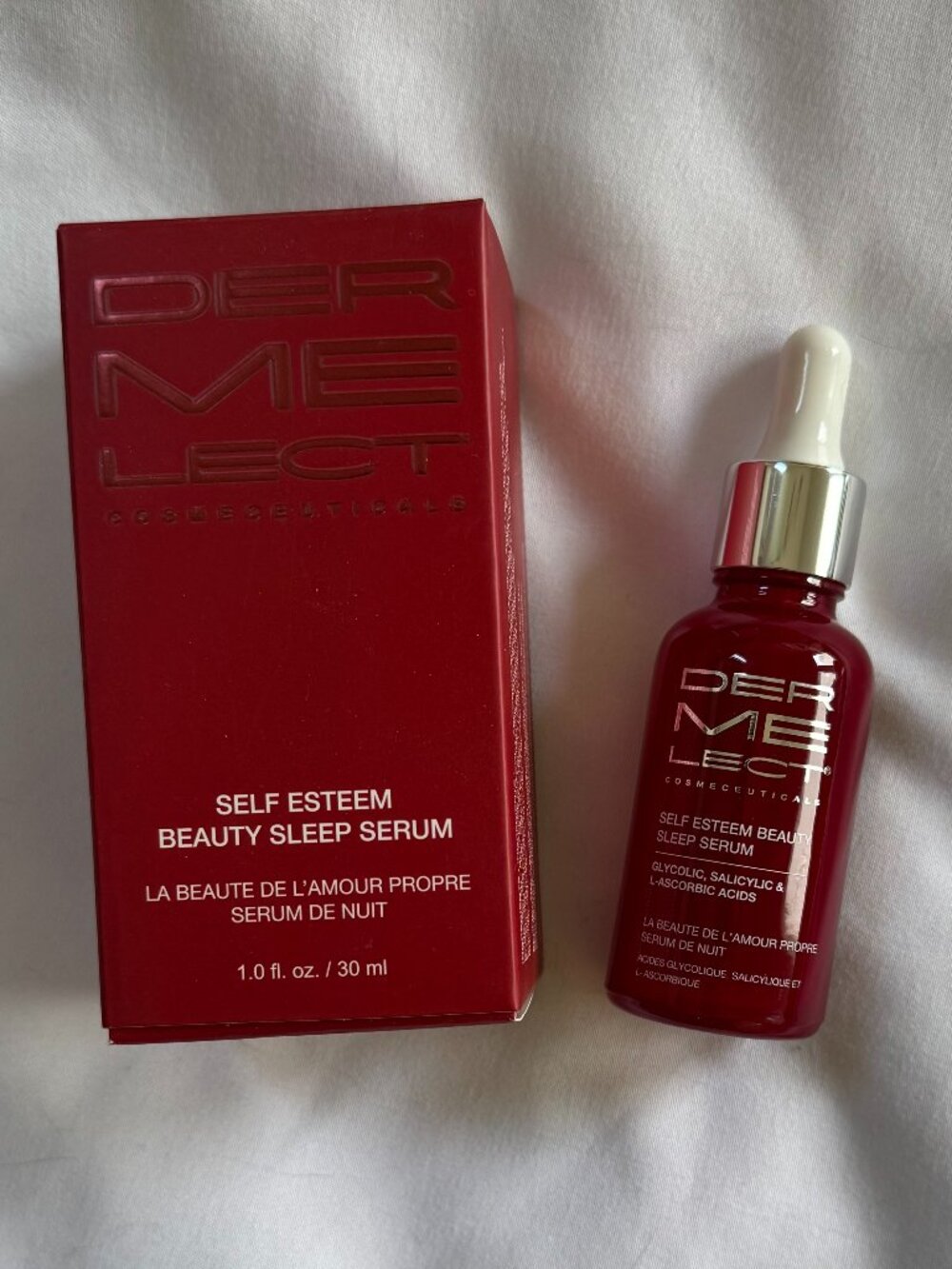 Dermelect Self Esteem Beauty Sleep Serum, Anti Aging, Amino Acids  1 oz
